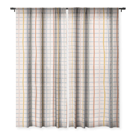 Menina Lisboa Multicolored Stripes Sheer Non Repeat