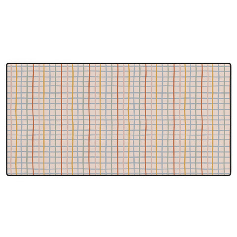 Menina Lisboa Multicolored Stripes Desk Mat