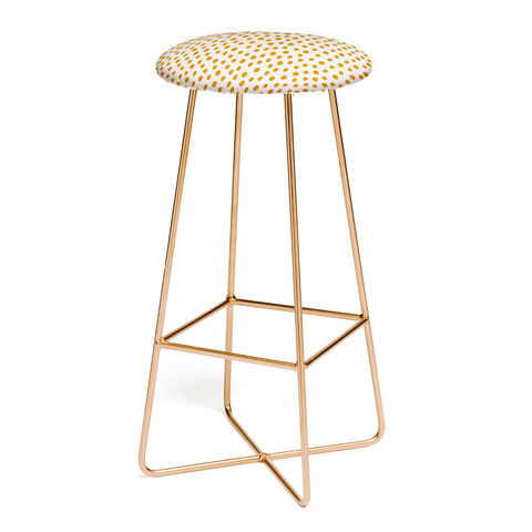 Menina Lisboa Orange Dots Bar Stool