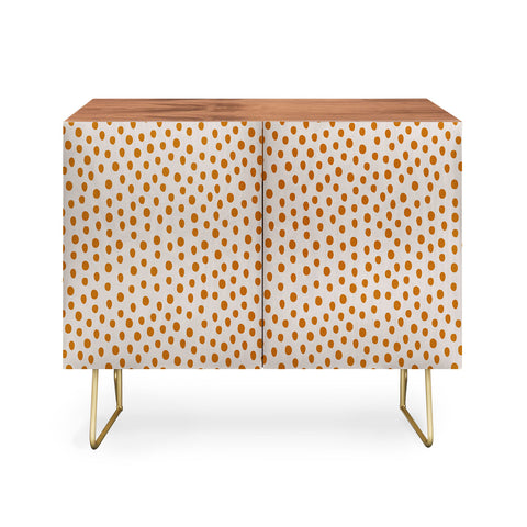 Menina Lisboa Orange Dots Credenza