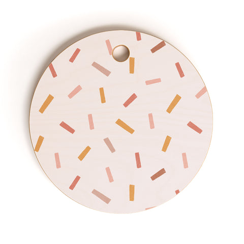 Menina Lisboa Party Confetti Cutting Board Round