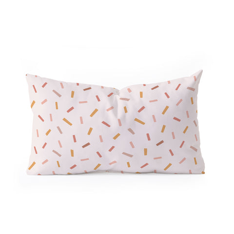 Menina Lisboa Party Confetti Oblong Throw Pillow