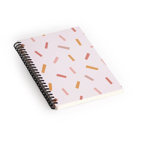 Menina Lisboa Party Confetti Spiral Notebook