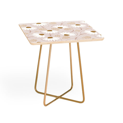 Menina Lisboa Pastel Spring Daisies Side Table