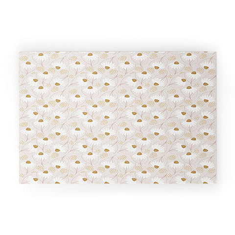 Menina Lisboa Pastel Spring Daisies Welcome Mat