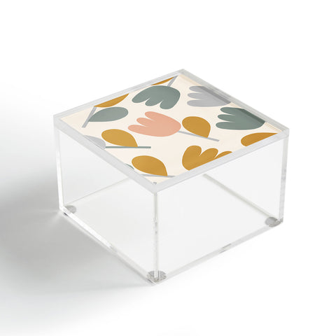 Menina Lisboa Pastel Spring Tulips Acrylic Box
