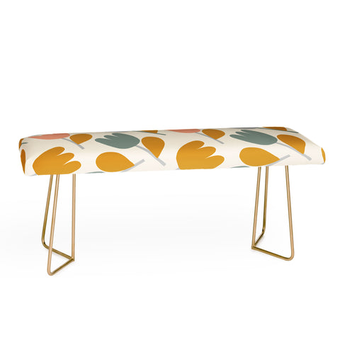 Menina Lisboa Pastel Spring Tulips Bench