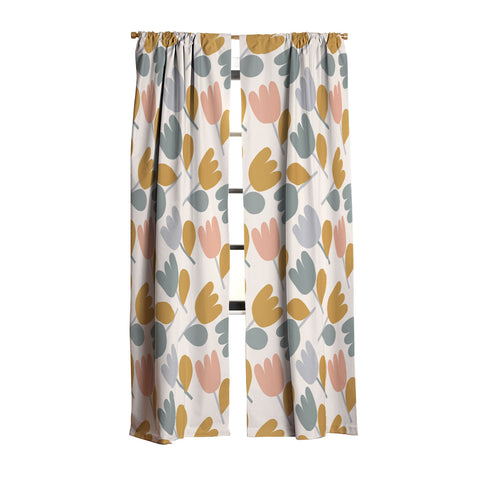 Menina Lisboa Pastel Spring Tulips Blackout Non Repeat