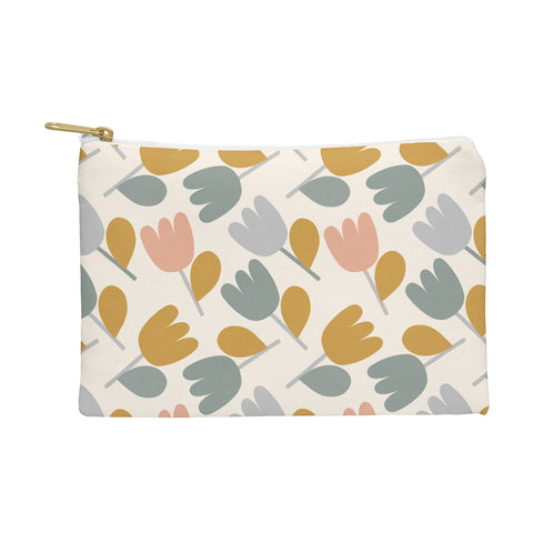 Menina Lisboa Pastel Spring Tulips Pouch
