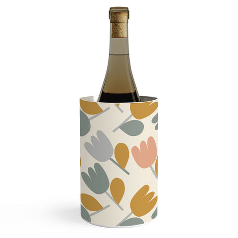 Menina Lisboa Pastel Spring Tulips Wine Chiller