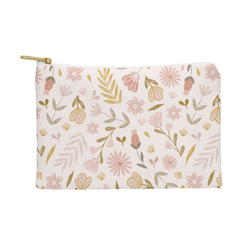 Menina Lisboa Pastel Spring Wildflowers Pouch