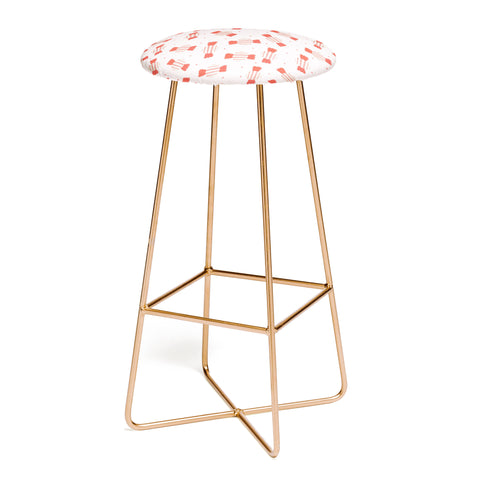 Menina Lisboa Pink Candy Bar Stool