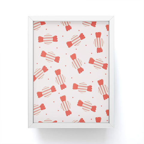 Menina Lisboa Pink Candy Framed Mini Art Print