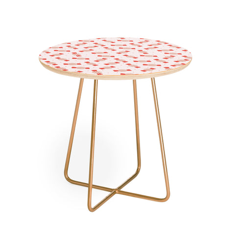 Menina Lisboa Pink Candy Round Side Table