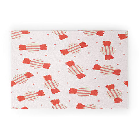 Menina Lisboa Pink Candy Welcome Mat