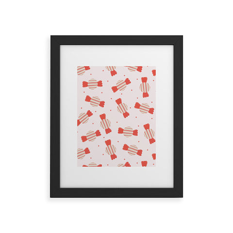 Menina Lisboa Pink Candy Framed Art Print