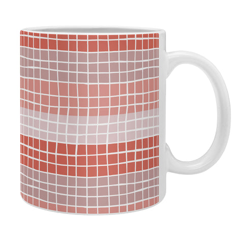 Menina Lisboa Pink Color Block Coffee Mug
