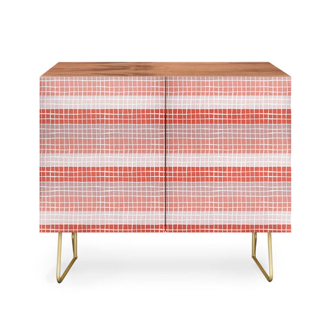 Menina Lisboa Pink Color Block Credenza