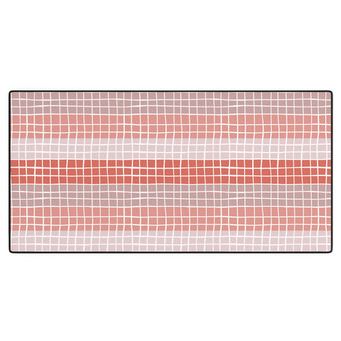 Menina Lisboa Pink Color Block Desk Mat