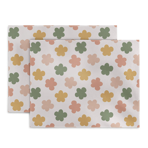 Menina Lisboa Pink Yellow Daisies Placemat