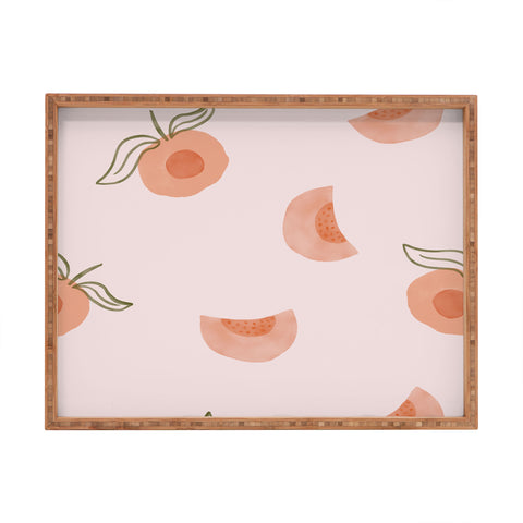 Menina Lisboa Ripe Peaches Rectangular Tray