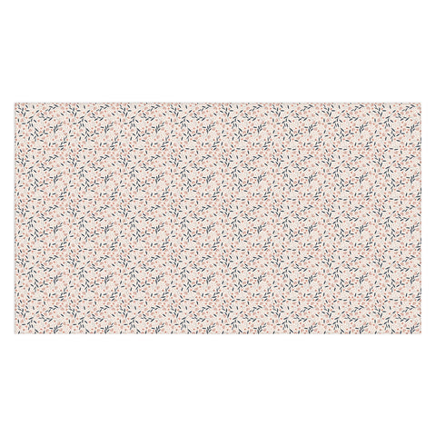 Menina Lisboa Rustic Blue Flowers Tablecloth