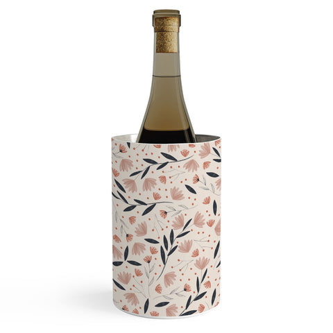 Menina Lisboa Rustic Blue Flowers Wine Chiller