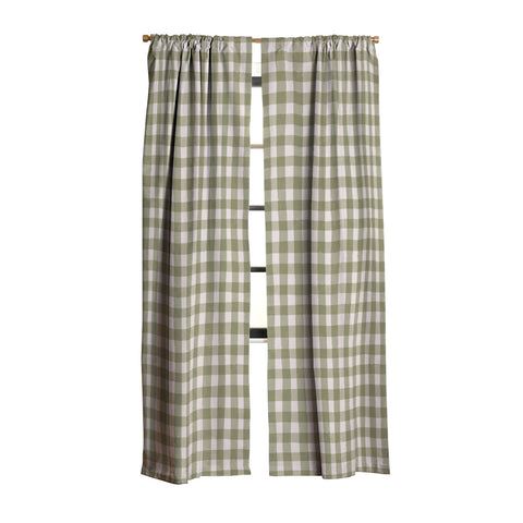 Menina Lisboa Rustic Green Plaid Blackout Non Repeat
