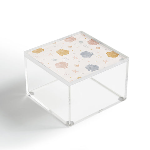 Menina Lisboa Shells and Starfish Acrylic Box