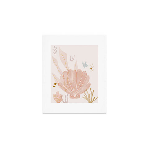Menina Lisboa Shells and Starfish Art Print