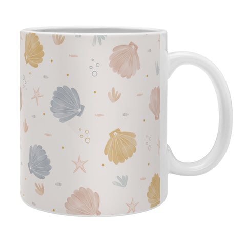 Menina Lisboa Shells and Starfish Coffee Mug