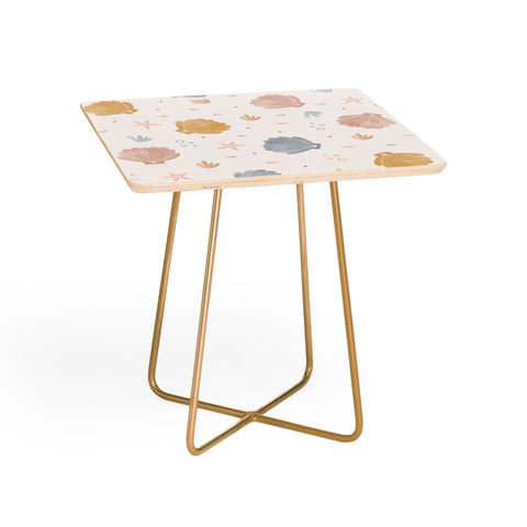 Menina Lisboa Shells and Starfish Side Table