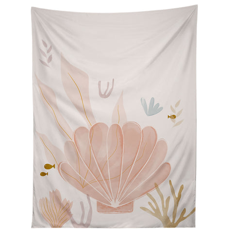 Menina Lisboa Shells and Starfish Tapestry