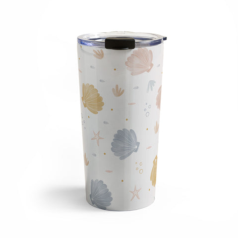 Menina Lisboa Shells and Starfish Travel Mug