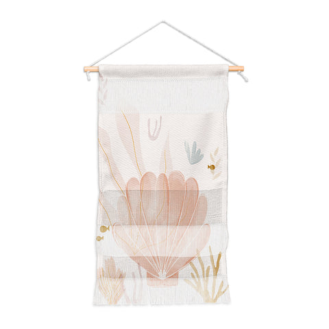 Menina Lisboa Shells and Starfish Wall Hanging Portrait
