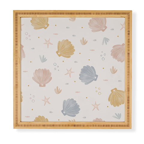 Menina Lisboa Shells and Starfish Framed Wall Art