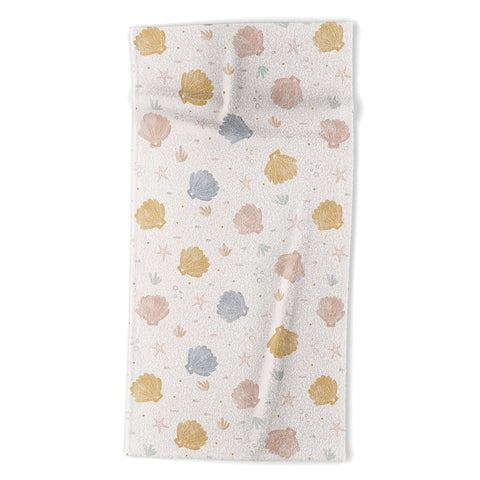 Menina Lisboa Shells and Starfish Beach Towel
