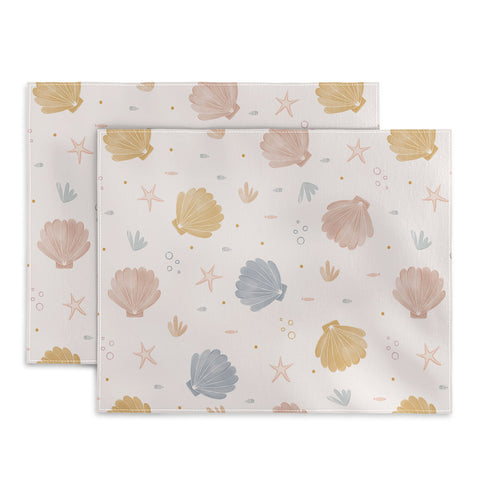 Menina Lisboa Shells and Starfish Placemat