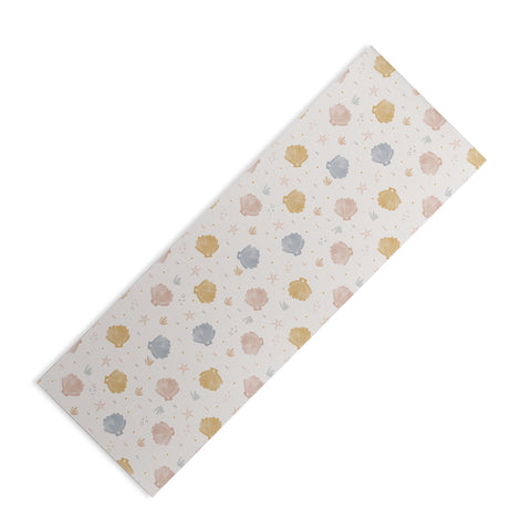 Menina Lisboa Shells and Starfish Yoga Mat