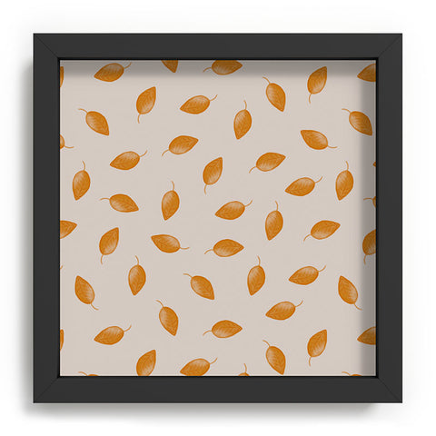 Menina Lisboa Small Yellow Leaves Recessed Framing Square