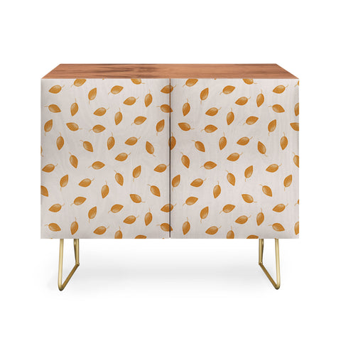 Menina Lisboa Small Yellow Leaves Credenza