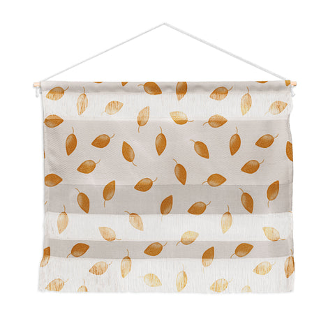 Menina Lisboa Small Yellow Leaves Wall Hanging Landscape