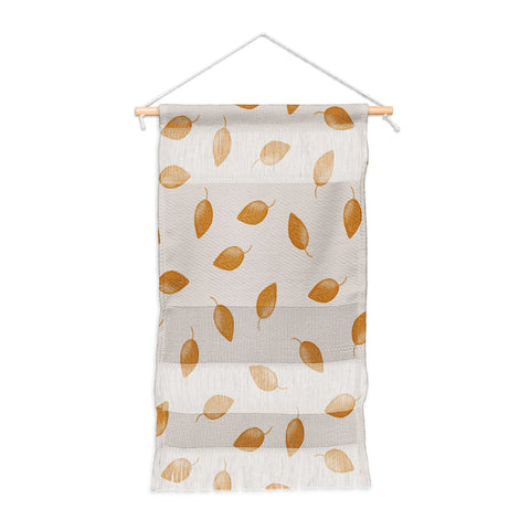 Menina Lisboa Small Yellow Leaves Wall Hanging Portrait