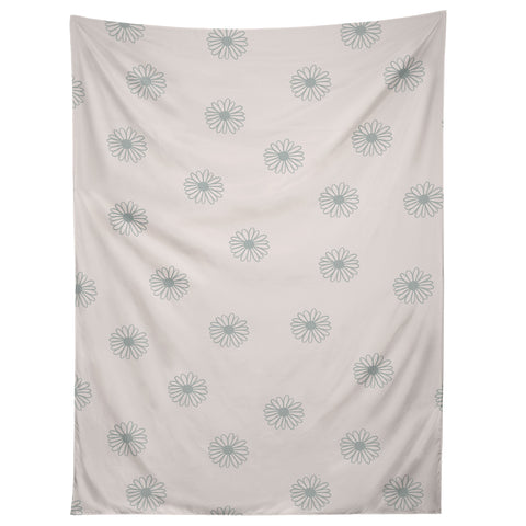 Menina Lisboa Soft Blue Daisies Tapestry