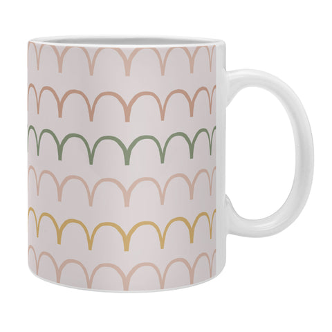 Menina Lisboa Spring Abstract Waves Coffee Mug