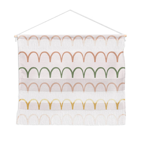 Menina Lisboa Spring Abstract Waves Wall Hanging Landscape