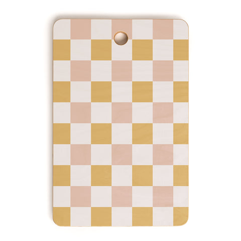 Menina Lisboa Spring Checkers Cutting Board Rectangle