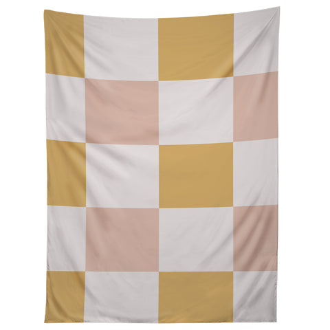 Menina Lisboa Spring Checkers Tapestry