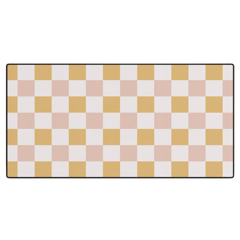 Menina Lisboa Spring Checkers Desk Mat
