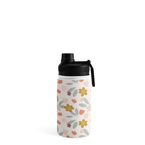 Menina Lisboa Spring Colorful Flowers Water Bottle